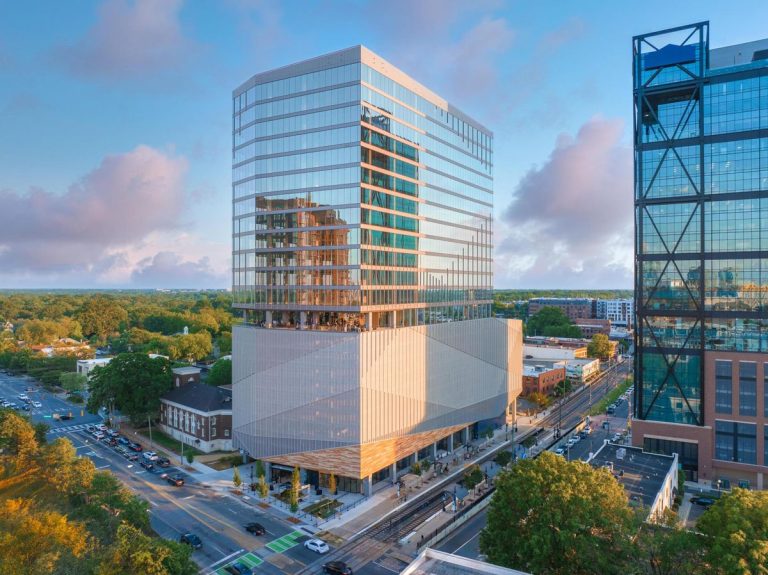 110 East, A Transit-Oriented Office Development In Charlotte’s South End Neighborhood