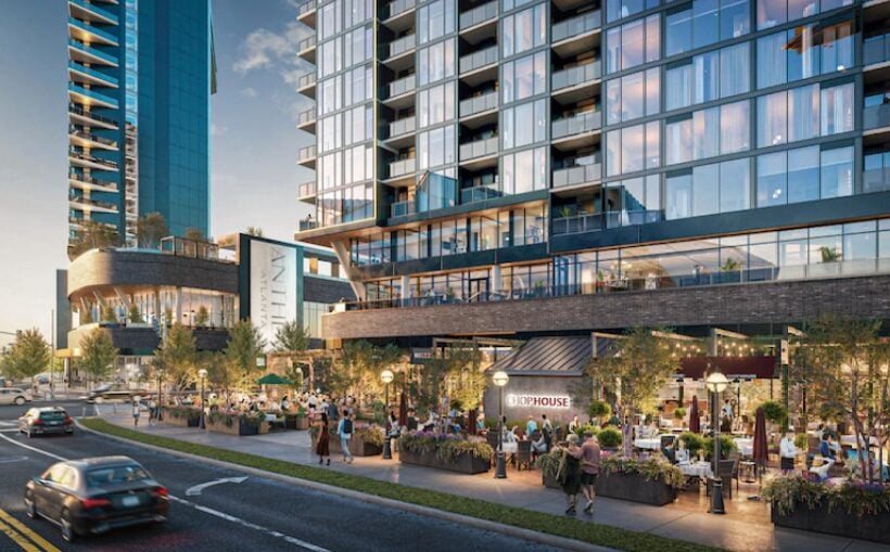 Centennial Yards The Mitchell tops out in Atlanta