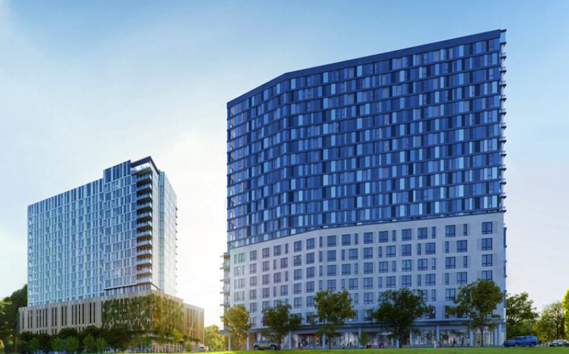 The Weld building 20-story apartment building