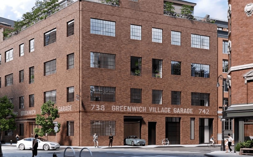 Adaptive Reuse of West Village Garage Lands $120M Construction Loan