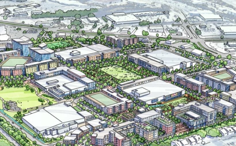 Global Mall at the Crossing gives first tips of renovation