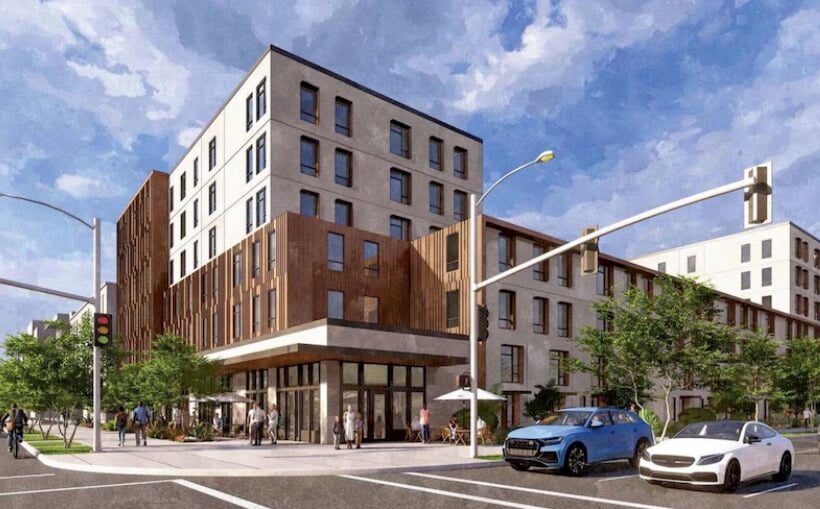 Capstone Collegiate building 144-unit UA student housing project