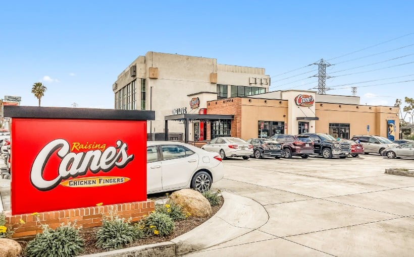 Carson Raising Cane's Achieves High Pricing for QSR Restaurant