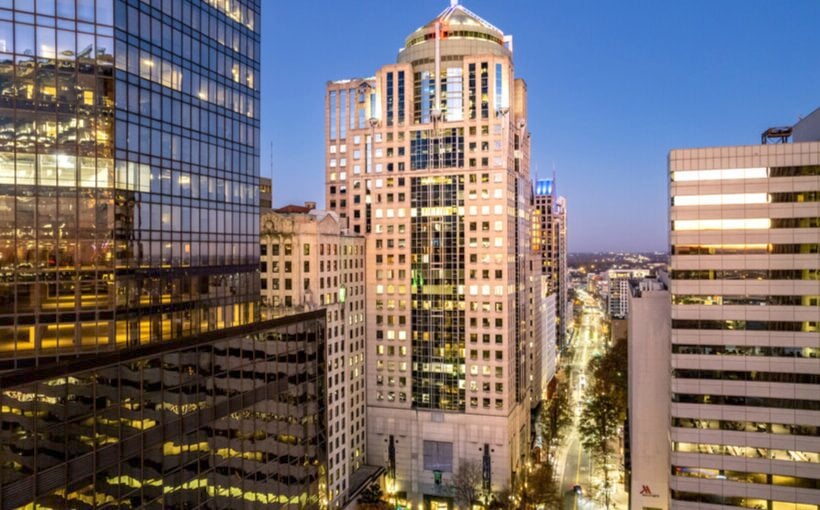 Charlotte office tower sells at steep discount