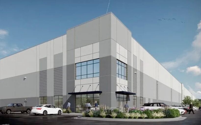 Constellation buillding 374K-sf Charlotte warehouse