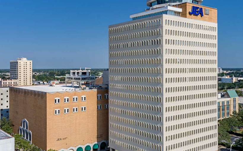 JEA tower on auction block