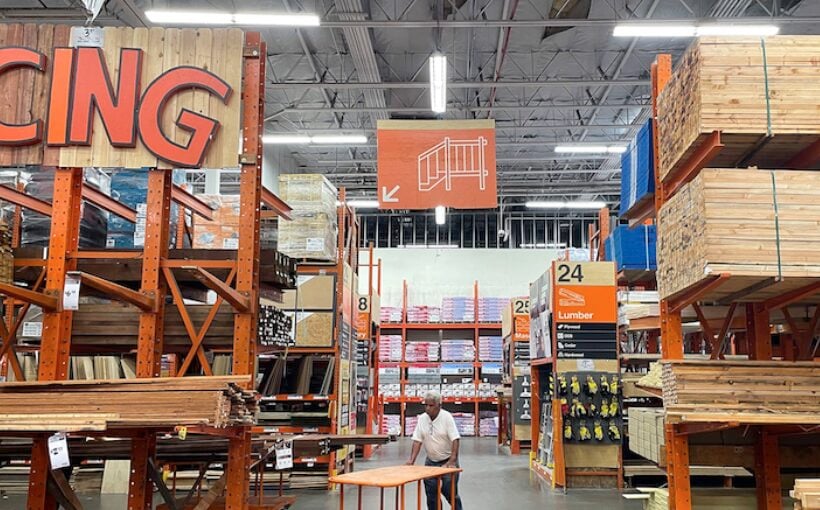 Home Depot pro distributiuon center going in at Elmendorf