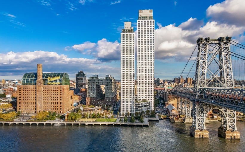 Two Trees Opens First Condo Tower at Domino Sugar Factory Campus