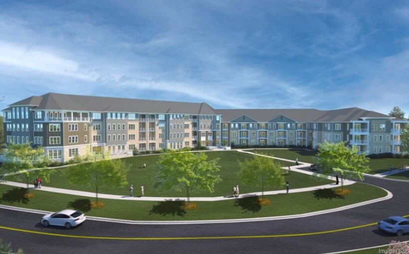 Laurel Street building $68M Springhouse Square apartments in Charlotte
